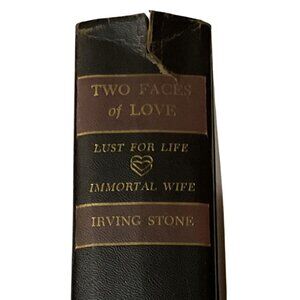 Two Faces Of Love By Irving Stone Hardcover book 1944